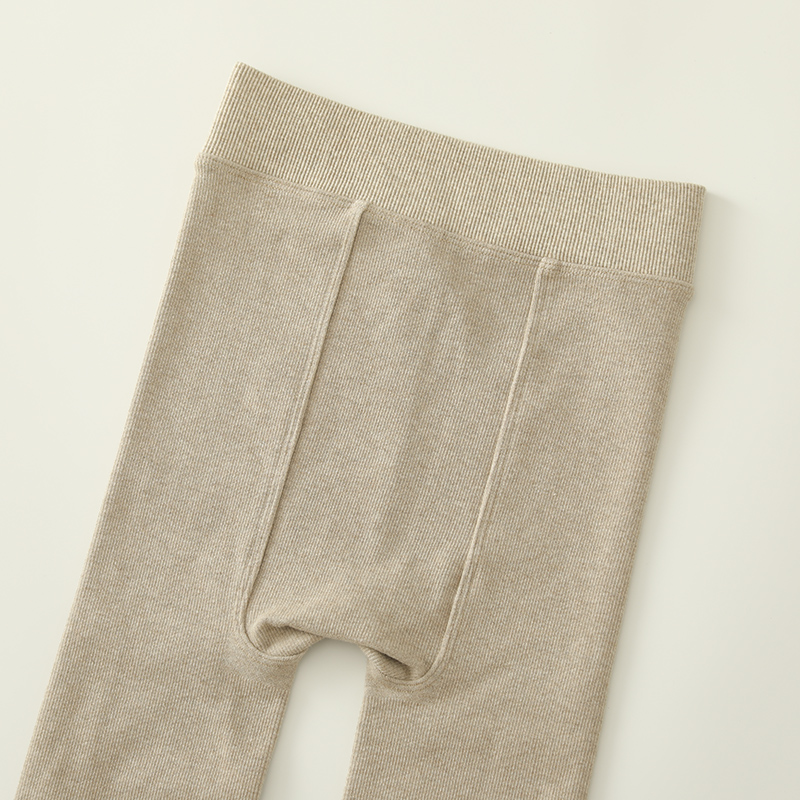 日系竖条纹外穿薄绒秋冬棉螺纹显瘦 rosirollan服饰打底裤