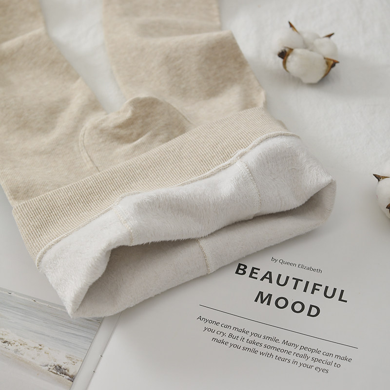 900d竖条纹外穿秋冬加绒中厚连裤袜 rosirollan服饰打底裤