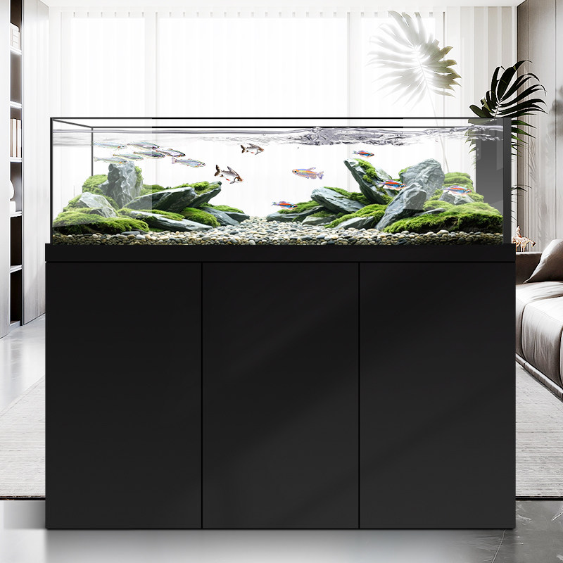 汉霸超薄窄溢溪流缸2025新款原生野采造景缸客厅落地底滤鱼缸大型,淘宝优惠券,粉丝福利购,淘宝优惠卷