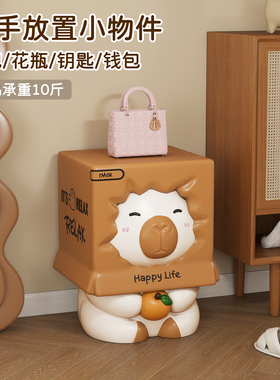 卡皮巴拉落地摆件创意卡通可爱