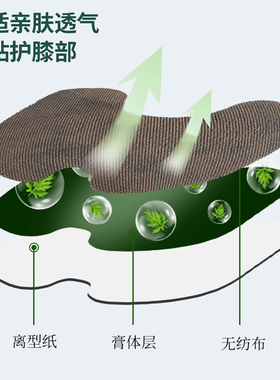 杨扬艾草关节贴 家用膝盖颈椎艾灸关节热敷温灸贴