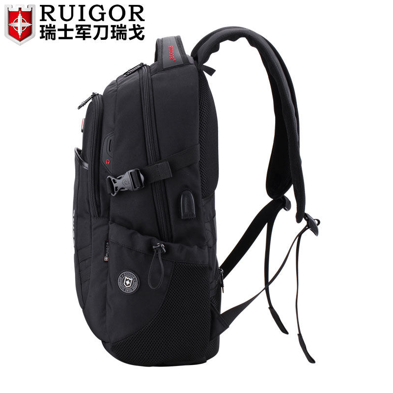 瑞戈瑞士军士刀旅行大容量电脑包 瑞戈日进双肩背包