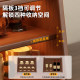 Full rubber wood dustproof cup holder coffee corner layout