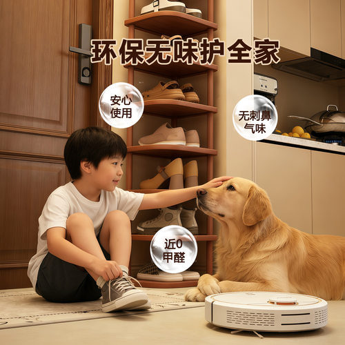 鞋架小窄门口家用多层鞋子收纳置物架出租屋用入户门小型简易鞋柜 - 图2
