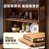 Solid wood tea rack tea cabinet storage rack