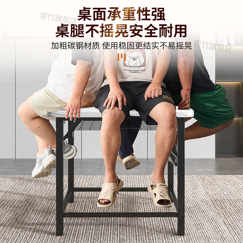 烤火桌家用可折叠餐桌小户型简易吃饭桌子四方桌出租屋用2025新款,淘宝优惠券,粉丝福利购,淘宝优惠卷