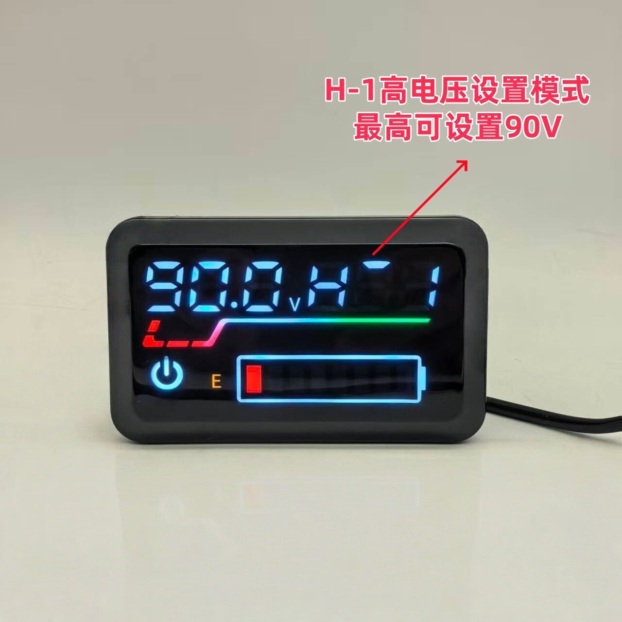 Electric vehicle power display 48-72V universal