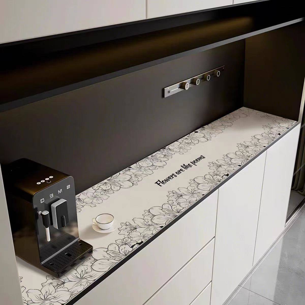 餐边柜桌垫轻奢高级感防水防油免洗防烫台面保护垫电视柜桌垫鞋柜,淘宝优惠券,粉丝福利购,淘宝优惠卷