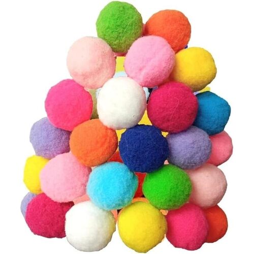 Cat Toy Balls 20Pack 30cm Soft Plush Balls Compatible with - 图0