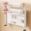 Desktop storage rack removable hole board desk student home office bookshelf storage organizer storage rack