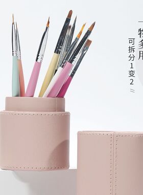 日系新款美甲笔收纳包工具包光疗笔便携式大容量多功能笔包