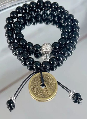 新中式山鬼花串珠双层手串女国风复古2024年新款手链个性百搭手饰