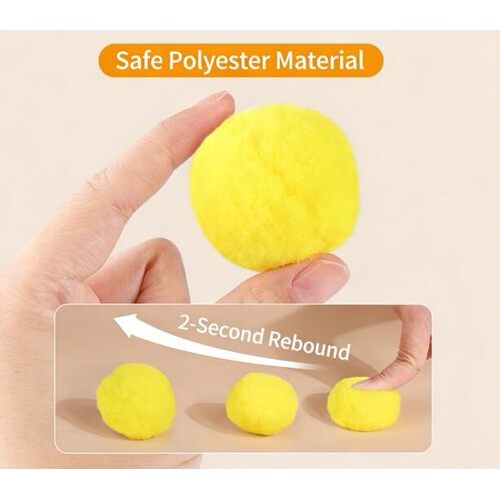 Cat Toy Balls 20Pack 30cm Soft Plush Balls Compatible with - 图1