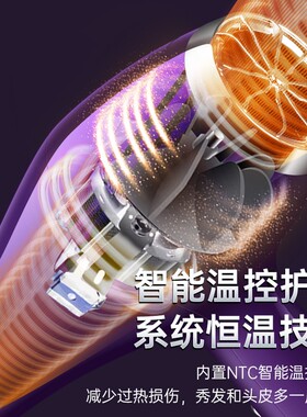 吹风机5000发廊理发店专用9900家用大功率3800大风力速干护发静W