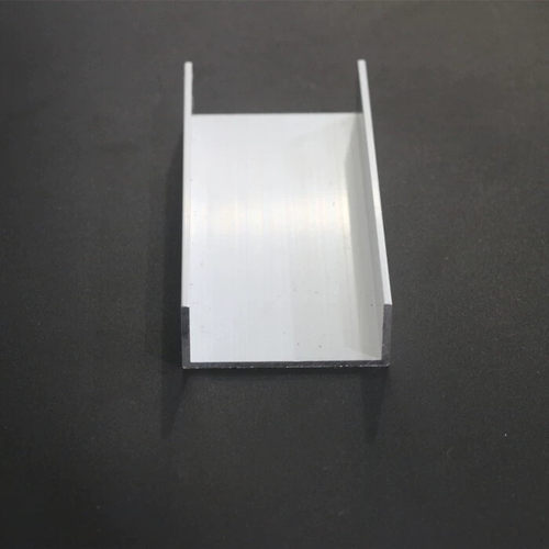 包边铝合金槽50*25*2内宽46mmU型槽导轨铝型材卡条 任意零切 - 图2