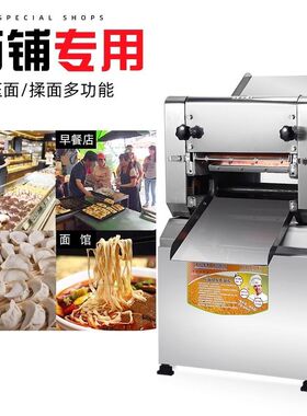 商用300型多功能压面机家用饺子皮面条机新款面条机全自动立式