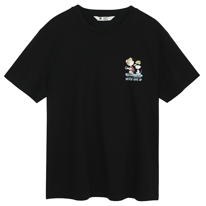 【史努比】唐狮情侣装夏装新款男t恤 唐狮天悦T恤