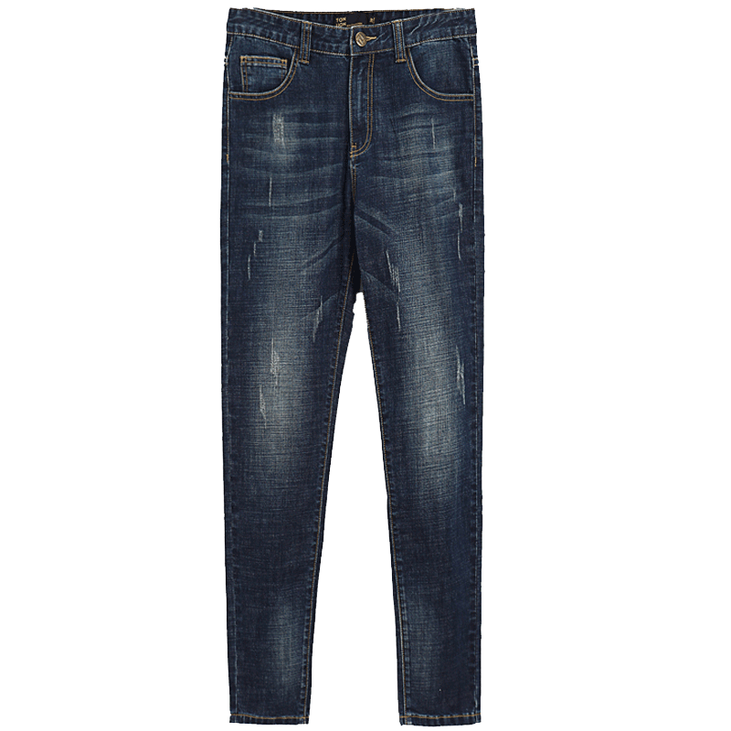 唐狮2020秋冬新修身小脚男士牛仔裤 唐狮天悦牛仔裤