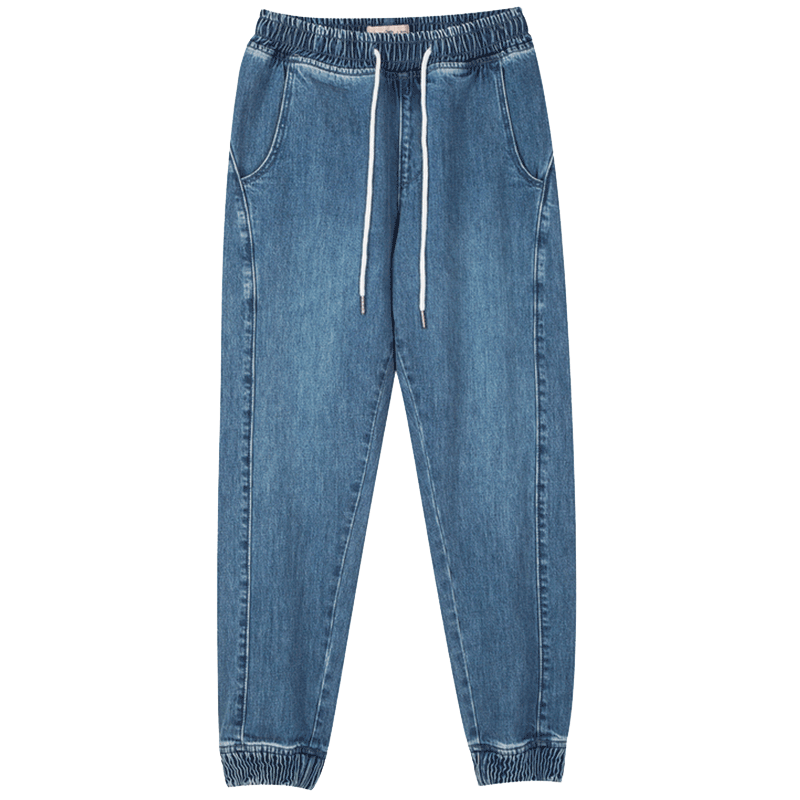唐狮2020春秋新款宽松直筒潮牛仔裤 唐狮天悦牛仔裤