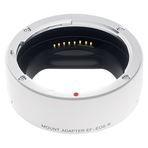 适用佳能EF-EOSR转接环R7 R5C R3 R50 R6 R10 R8 R62 R100 RP微单RF转接EF/EF-S镜头单反相机卡口适配器白色