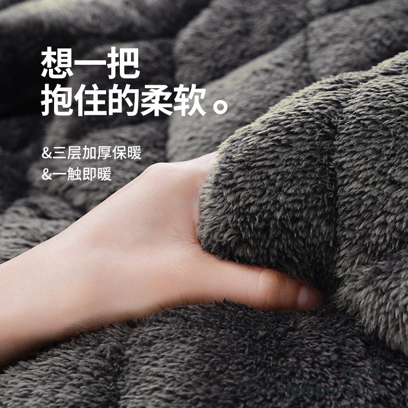 秋冬季珊瑚绒加绒冬天款男士睡衣 名夫服饰睡衣/家居服套装