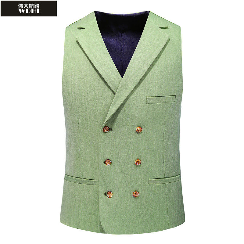 春秋季男士商务休闲西装马甲加大码发型师单马甲韩版修身KTV马夹,淘宝优惠券,粉丝福利购,淘宝优惠卷