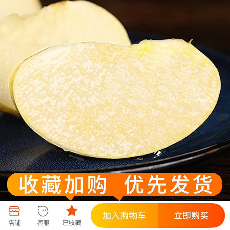 维纳斯黄金苹果5斤新鲜整箱黄苹果 探味君苹果