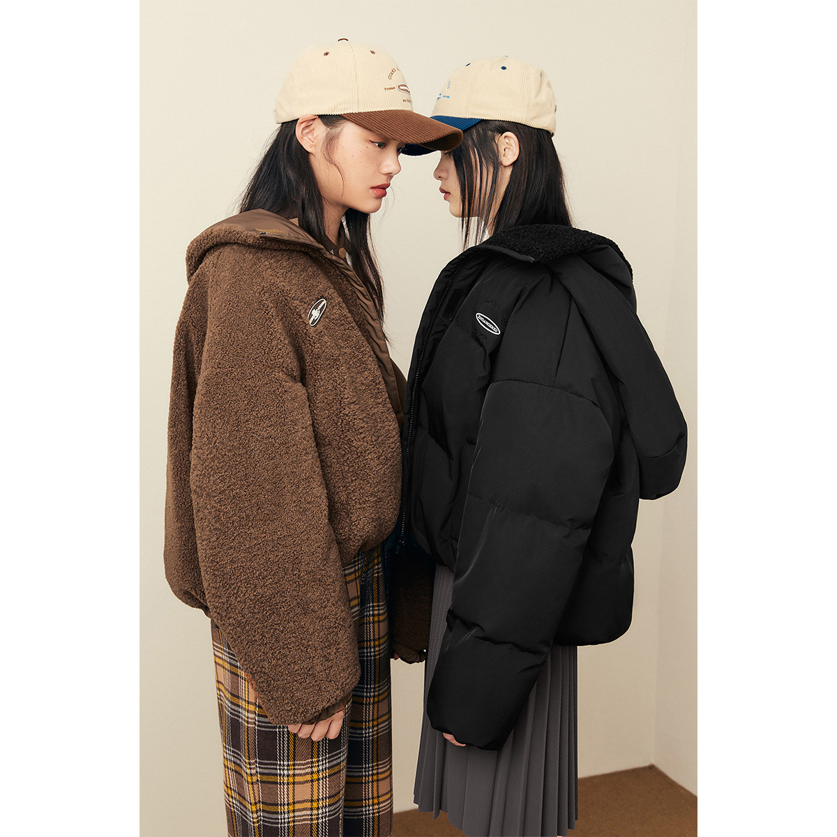 太平鸟欧阳娜娜联名小象新款羽绒服 太平鸟广仁羽绒服