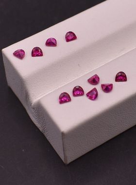 半月形宝石碎钻江宝儿配石