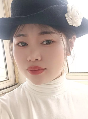 山茶花黑色赫本风礼帽女秋冬法式复古卷边贝雷帽优雅名媛千金帽子