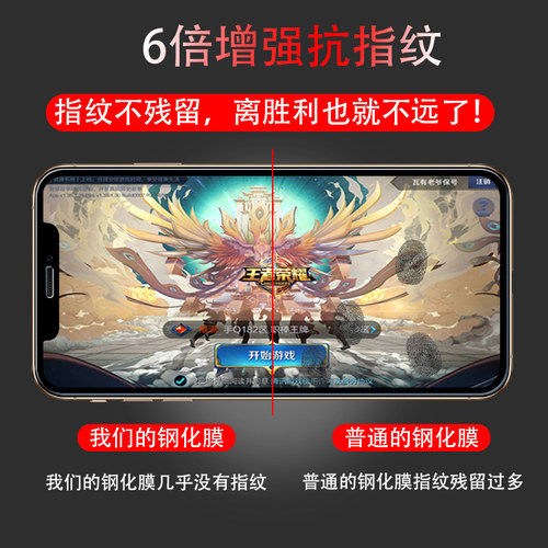 适用苹果xr钢化膜iphonex全屏xs抗蓝光iphonexmax手机膜ipx屏保iponex贴膜xsmax护眼ixr防摔iphonexr防指纹半 - 图3