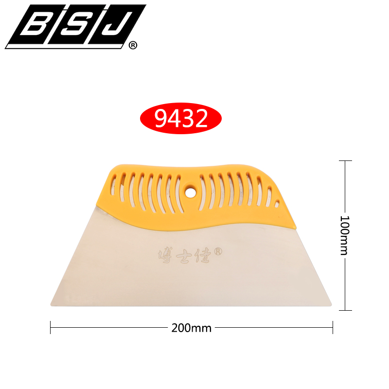 超硬弹性不锈钢刮板贴壁纸壁布工具墙布裁刀铲刀墙纸施工专用壁布 - 图2