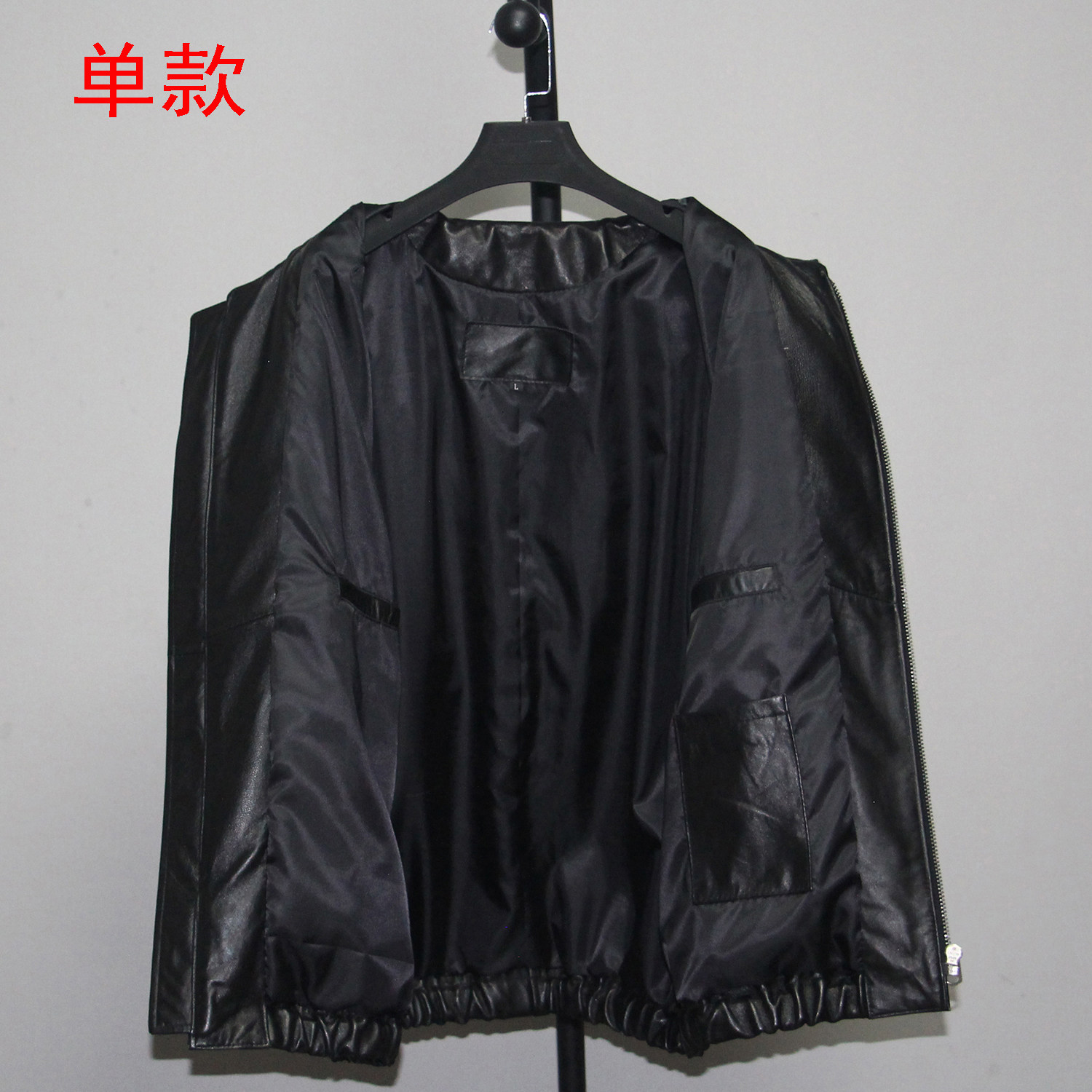 头层绵羊真皮皮衣女韩版宽松翻领休闲女装外套皮夹克盖屁股显瘦朱,淘宝优惠券,粉丝福利购,淘宝优惠卷