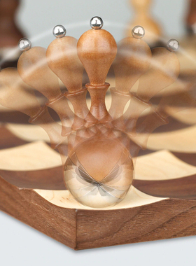 过节送礼umbra木制象棋饰品摆件