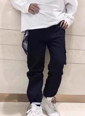 跳舞腰巾hiphop街舞裤巾百搭发带