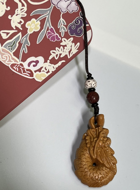 雕刻手机链芭比檀龙男女