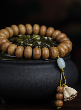 六道木老料单圈手串佛珠手链文玩