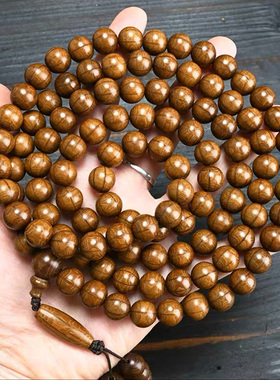 多圈念珠手串六道木复古