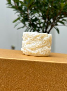 象牙果雕刻九龙扳指龙年款男士大戒指复古民族风象牙果龙纹指环