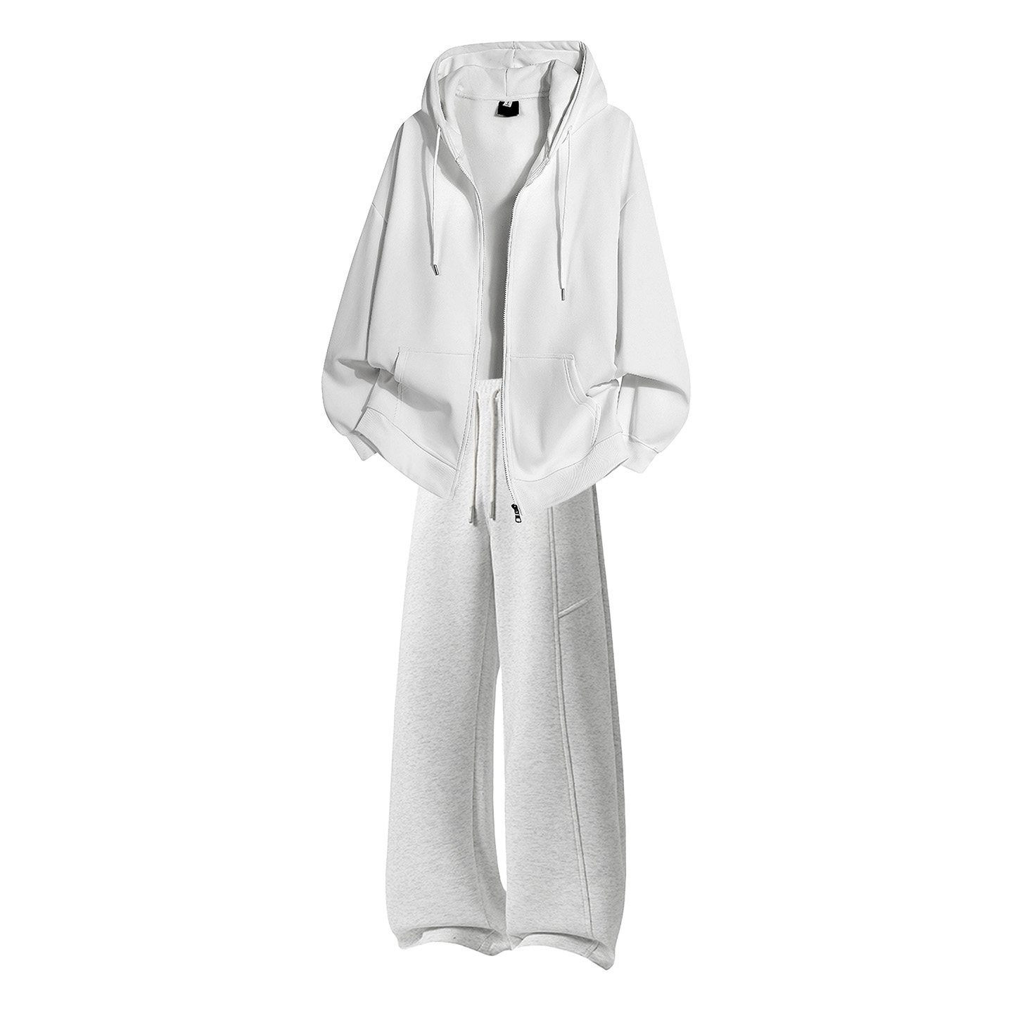 WASSUP PALM运动服套装男款2025新款春秋季连帽卫衣长裤一整套潮,淘宝优惠券,粉丝福利购,淘宝优惠卷