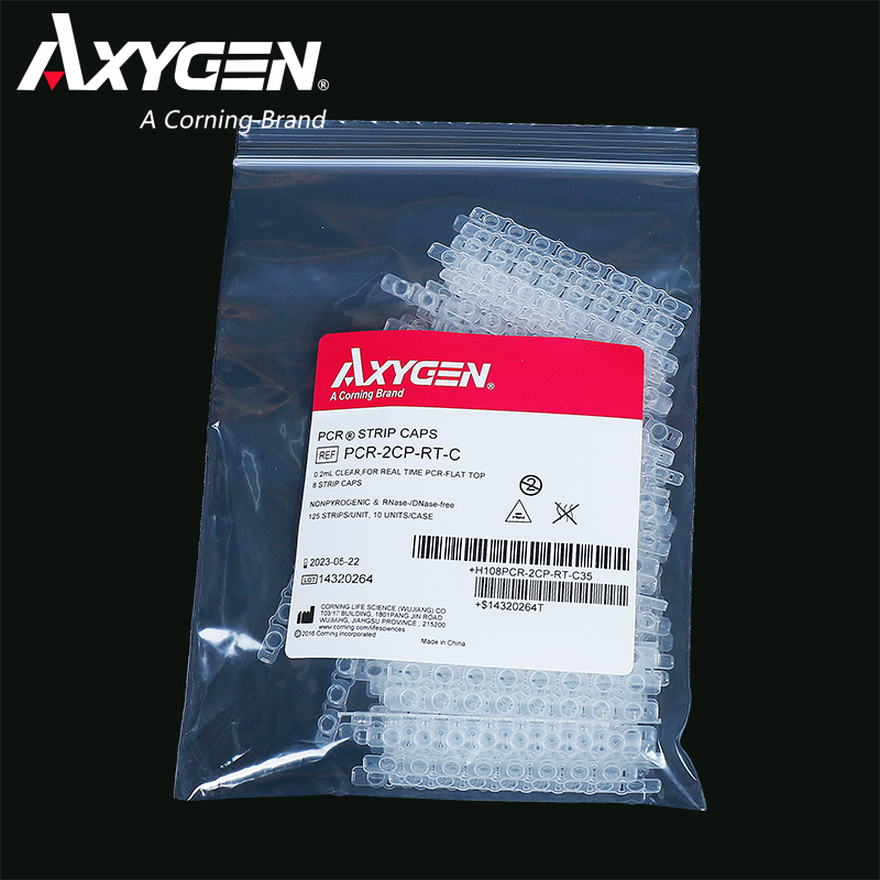 Axygen爱思进正品 0.2ml八连管PCR-0208-C八联管八连排8联管8排管 - 图2