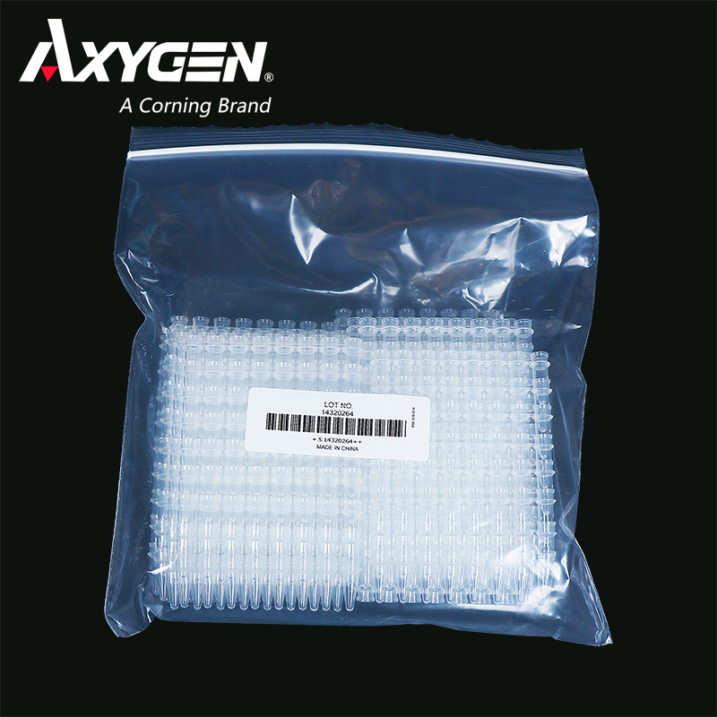 Axygen爱思进正品 0.2ml八连管PCR-0208-C八联管八连排8联管8排管 - 图1