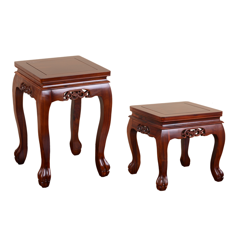 实木凳子方凳红木中式沙发客厅餐桌凳梳妆凳板凳换鞋凳酸枝木家用