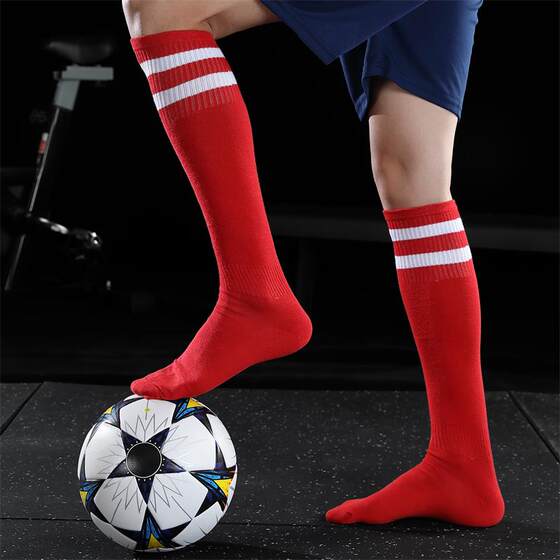 Thin men's long mid-calf knee-high student white socks Jingmai