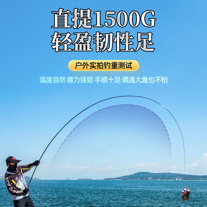 达瓦鲫鱼竿综合钓鱼超轻超细超硬28调19日本进口碳素轻量十大手杆 - 图0