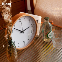 Wooden Seat Clock Bench Clock Desktop Mute Clock Living Room Day Style Home Pendulum Desktop Modern Sitting Clock Brief Pendulum Clock Clock