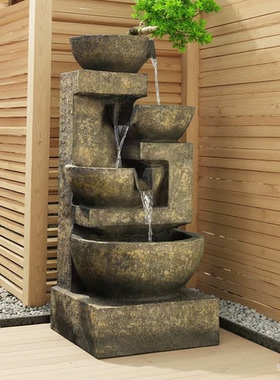 海日星大型庭院假山开业乔迁摆件