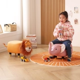 Животный табурет творческий стул твердый древесина