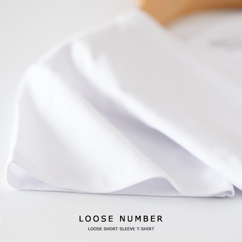 自由悦2020夏季纯色宽松休闲t恤 自由悦T恤