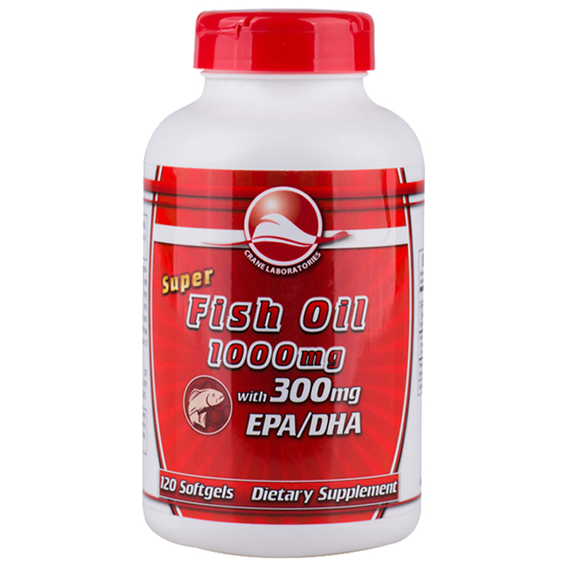 cranelabs海外旗舰店云鹤深海鱼油软胶囊欧米伽3含DHA中老年补脑omega-3美国原装进口2